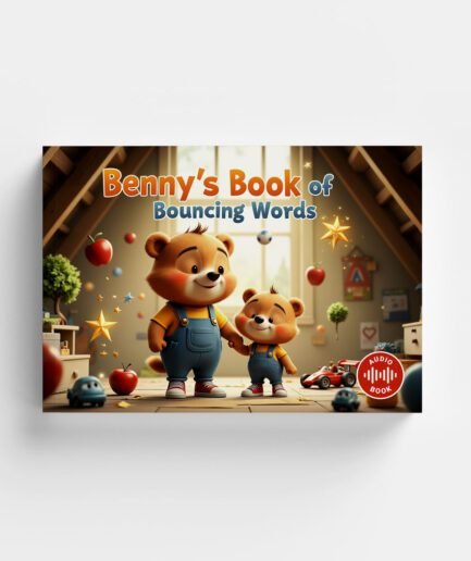 📚 Benny's Book of Bouncing Words – PDF + Flipbook with Voice Narration