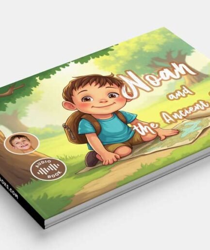❤️️ Personalized Storybook :  Noah and The Ancient Scroll (PDF + Flipbook with voice narration)