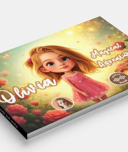 ❤️️ Personalized Storybook :  Olivia Magical Adventure (PDF + Flipbook with voice narration)