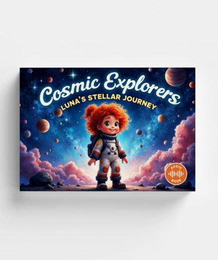 🚀 Cosmic Explorers: Luna’s Stellar Journey – 🌌 Storybook PDF + 🎧 Flipbook with Voice Narration