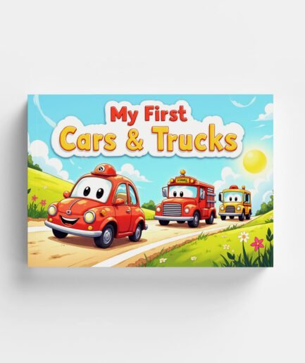 🚙 My First Cars & Trucks – A Toddler’s First Vehicle Coloring Adventure!