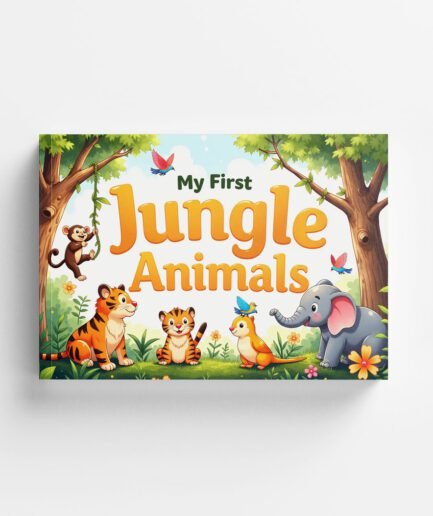 🐵 My First Jungle Animals – A Wild Coloring Adventure for Toddlers! 🐘