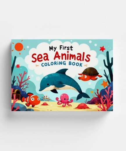🐳 My First Sea Animals – A Splashy Coloring Adventure for Toddlers! 🐠