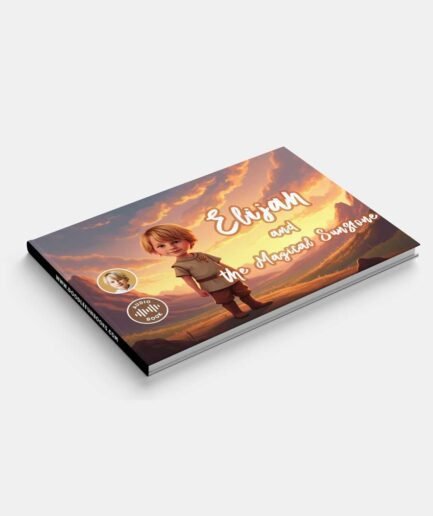 ❤️️ Personalized Storybook :   Elijah and The Magical Sunstone (PDF + Flipbook with voice narration)