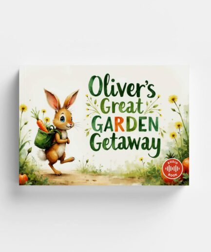 🎧 Oliver's Great Garden Getaway – Story Book with Voice Narration (PDF & Flipbook)