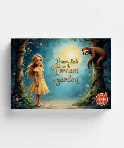 🎧 Princess Belle and the Dream Garden – Magical Bedtime Storybook (PDF + Flipbook with Voice)