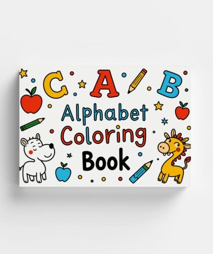 🎨 Alphabet Coloring Book – Printable Fun for Kids (PDF)