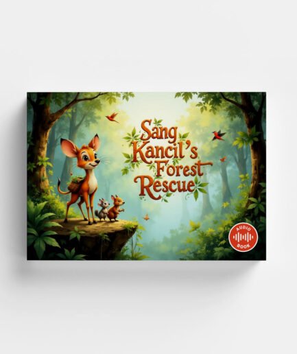 🎧 Sang Kancil Saves the Forest Animals – Storybook PDF + Voice-Narrated Flipbook