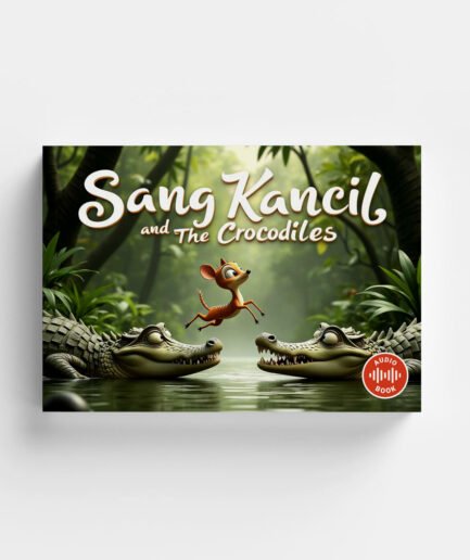 🎧 Sang Kancil & The Crocodiles – Storybook PDF + Voice-Narrated Flipbook