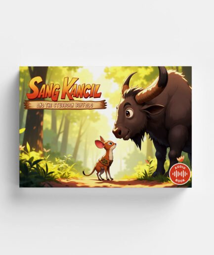 🎧 Sang Kancil and the Stubborn Buffalo – Storybook PDF + Voice-Narrated Flipbook