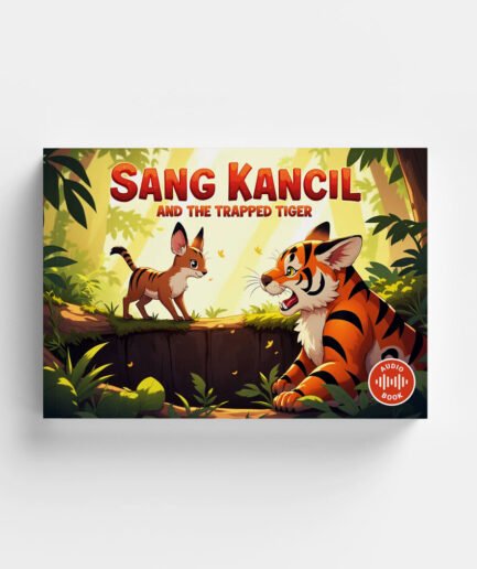 🎧 Sang Kancil and the Trapped Tiger – Storybook PDF + Voice-Narrated Flipbook