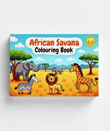🎨 The African Savana Coloring Book