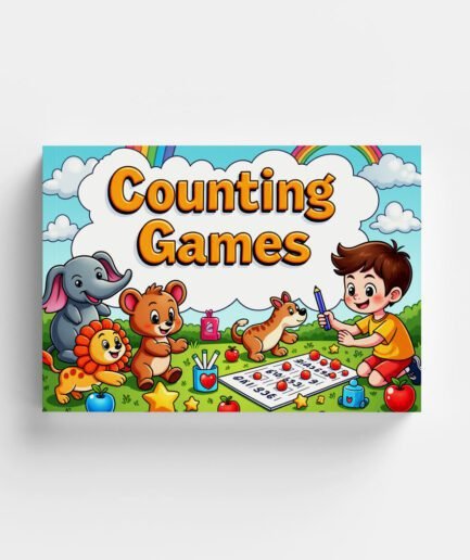 📖 Counting Games - Fun & Educational Kids Activity Book – Printable Learning Worksheets