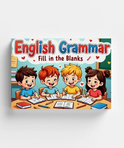 📖 English Grammar - Fill in the Blanks -  Kids Activity Book | Printable Learning Worksheets