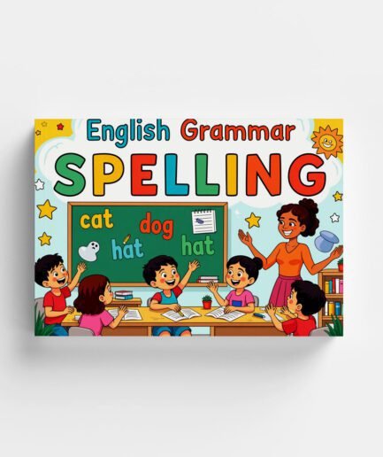 📖 English Grammar - Spelling -  Kids Activity Book | Printable Learning Worksheets