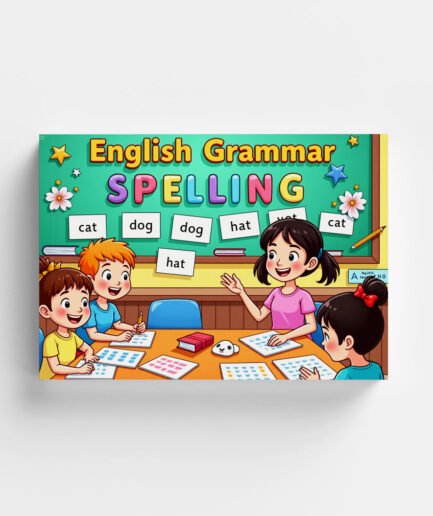 📖 English Grammar - Spelling -  Kids Activity Book | Printable Learning Worksheets