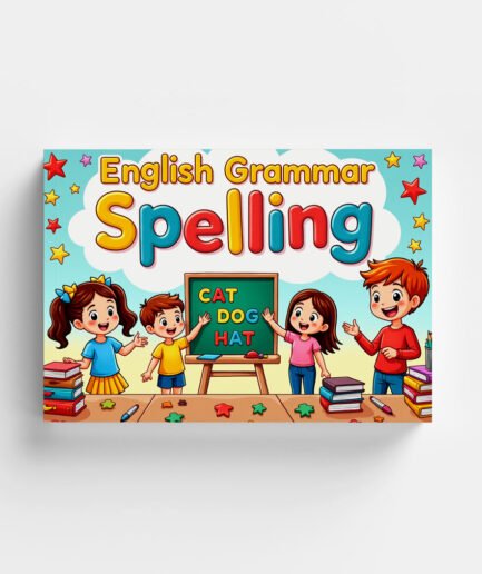 📖 English Grammar - Spelling -  Kids Activity Book | Printable Learning Worksheets