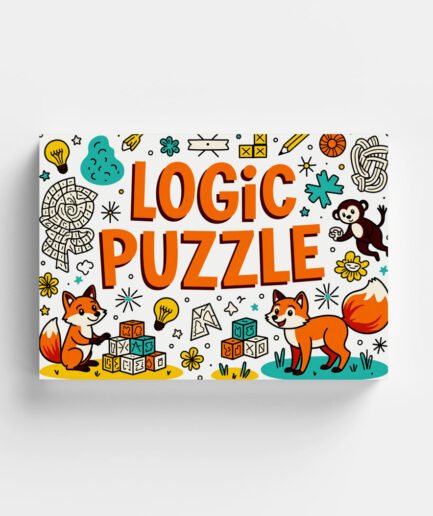 📖 Logic & Puzzle - Kids Activity Book | Printable Learning Worksheets