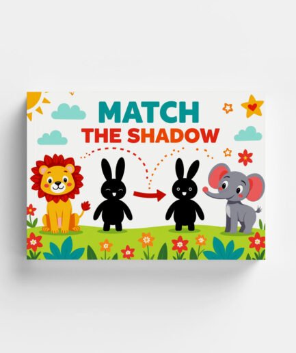 📖 Match the Shadow - Kids Activity Book | Printable Learning Worksheets
