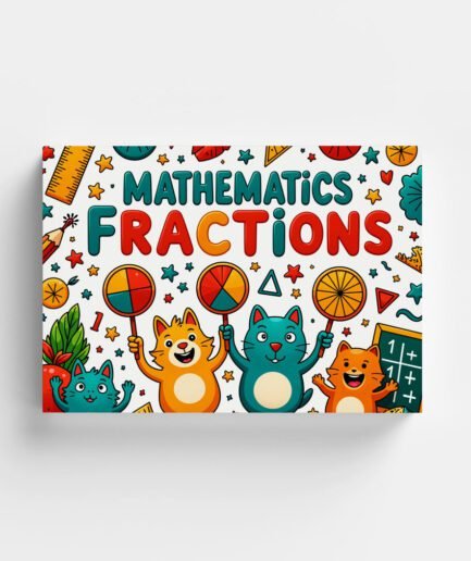 📖 Mathematics Fractions -  Kids Activity Book | Printable Learning Worksheets