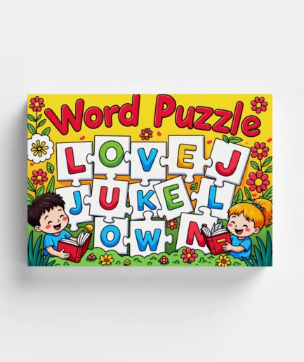 📖 Word Puzzle - Kids Activity Book | Printable Learning Worksheets