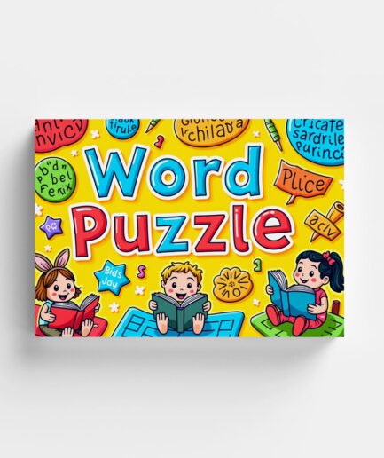📖 Word Puzzle - Kids Activity Book | Printable Learning Worksheets