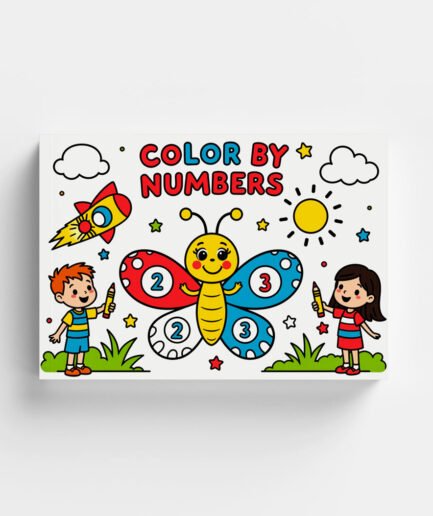 📖 Color By Numbers - Kids Activity Book | Printable Learning Worksheets