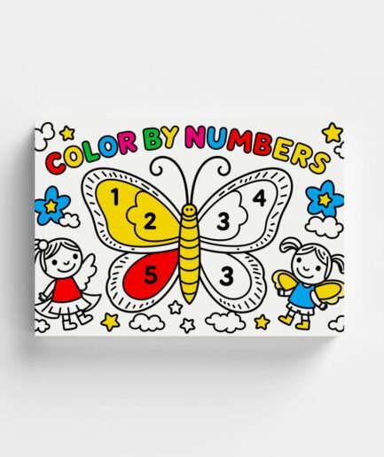 📖 Color By Numbers - Kids Activity Book | Printable Learning Worksheets