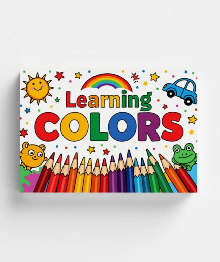 📖 Learning Colors - Kids Activity Book | Printable Learning Worksheets