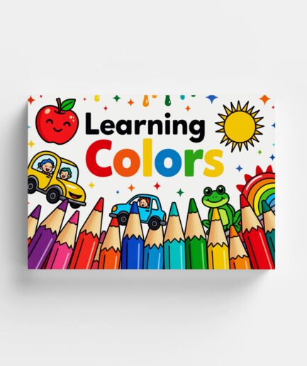 📖 Learning Colors - Kids Activity Book | Printable Learning Worksheets