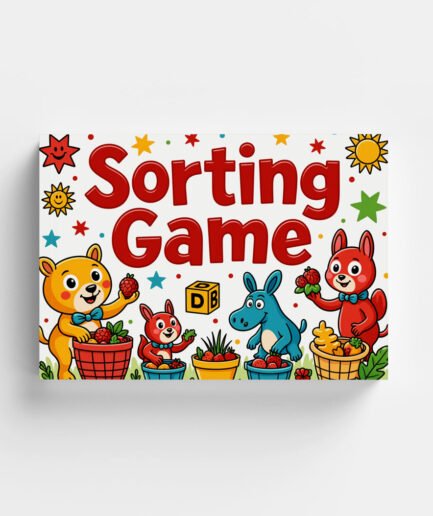 📖 Sorting Game - Kids Activity Book | Printable Learning Worksheets