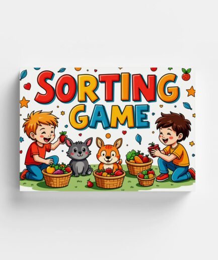 📖 Sorting Game - Kids Activity Book | Printable Learning Worksheets