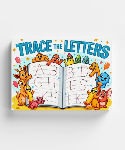 📖 Trace the Letters - Kids Activity Book | Printable Learning Worksheets