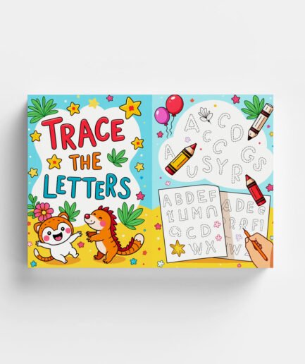 📖 Trace the Letters - Kids Activity Book | Printable Learning Worksheets