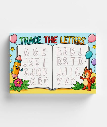 📖 Trace the Letters - Kids Activity Book | Printable Learning Worksheets