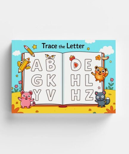 📖 Trace the Letters - Kids Activity Book | Printable Learning Worksheets