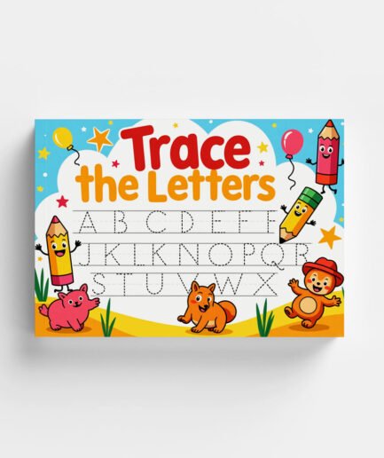 📖 Trace the Letters - Kids Activity Book | Printable Learning Worksheets