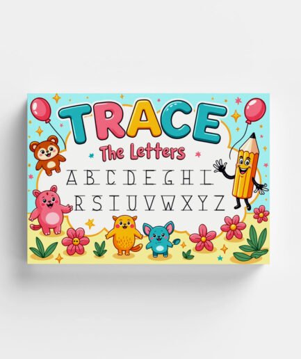 📖 Trace the Letters - Kids Activity Book | Printable Learning Worksheets